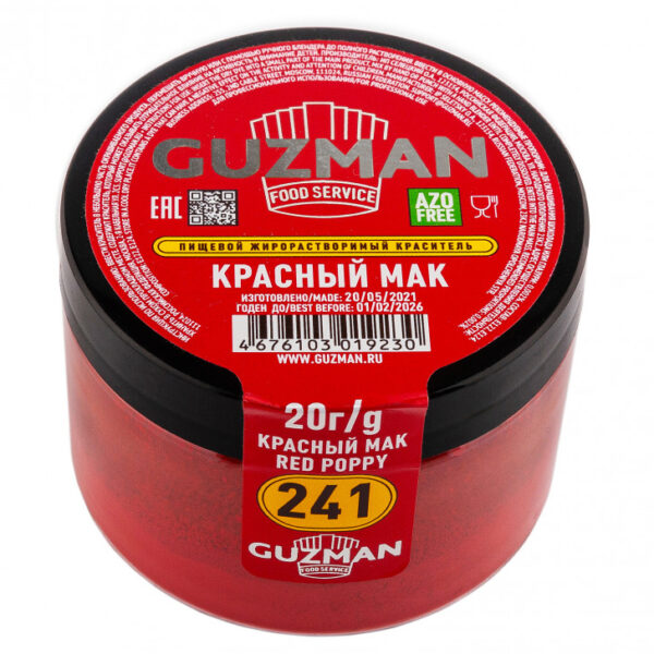 Мак красный