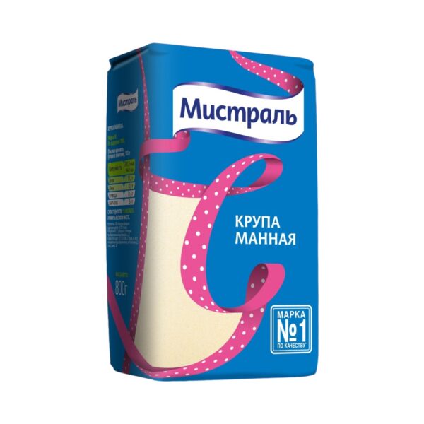 Крупа манная Мистраль