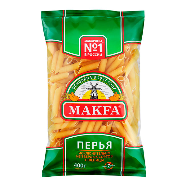 Макароны Makfa перья