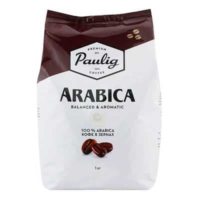 Кофе зерновой Paulig Arabica 1кг