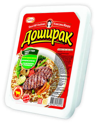 Лапша Доширак со вкусом говядины