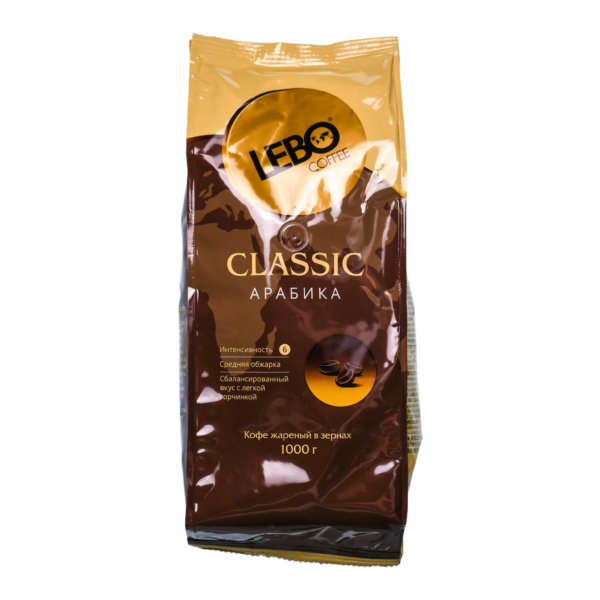 Кофе зерновой Lebo Coffee Арабика классик