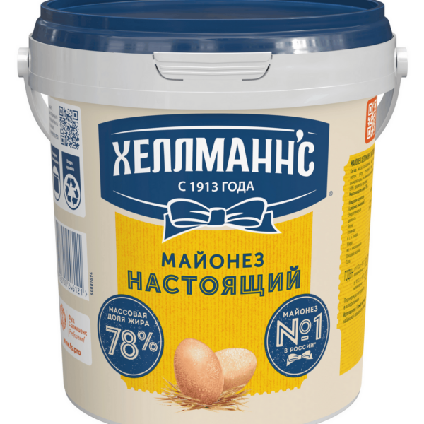 Майонез ХеллманнС Настоящий 78%