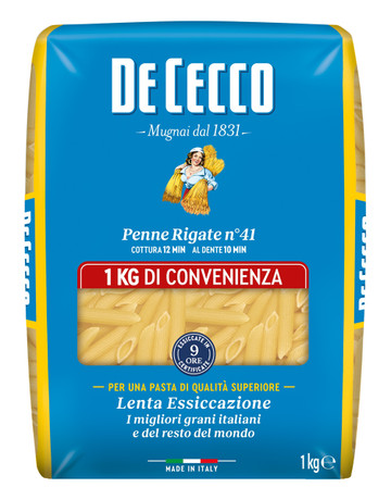 Макароны перья De Cecco Penne Rigate №41