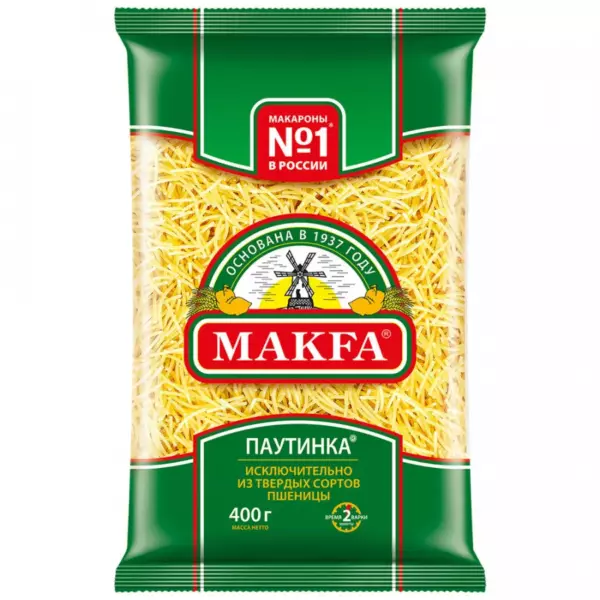 Макароны Макфа вермишель паутинка