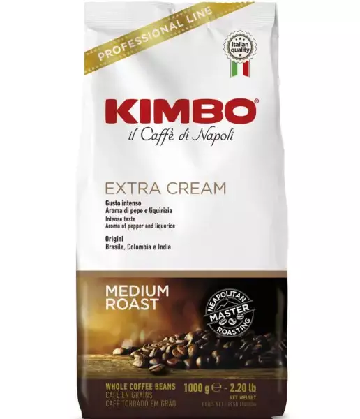 Кофе в зернах Kimbo Extra Cream