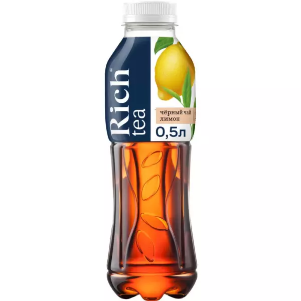 Чай черный со вкусом лимона Rich 0.5л