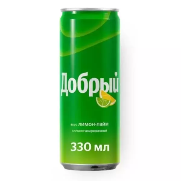 Напиток ДОБРЫЙ Лимон, лайм сильногазированный