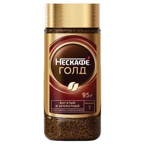 Кофе растворимый Nescafe Gold 95 гр