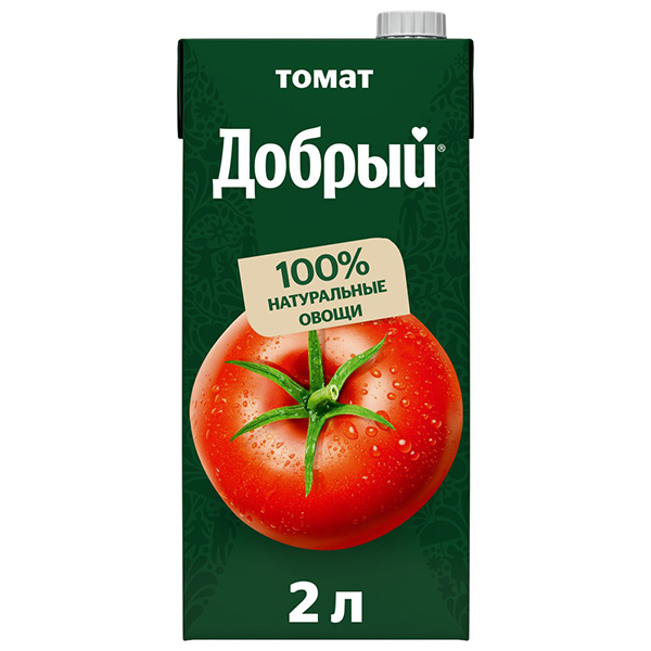 Сок Добрый томатный с мякотью
