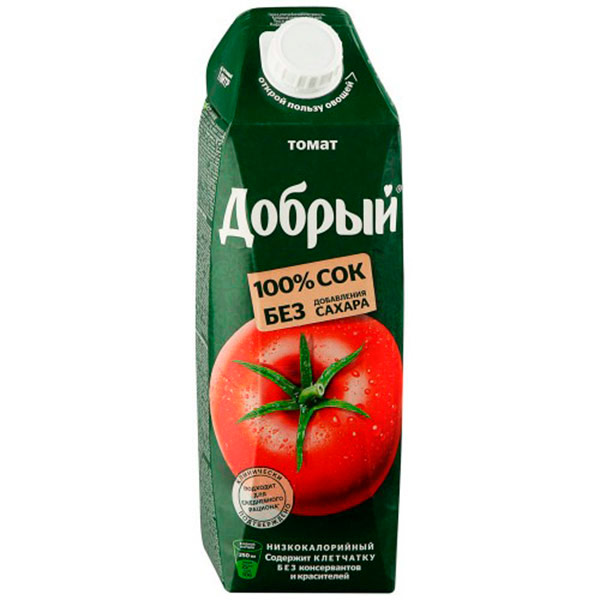 Сок Добрый томат 1л